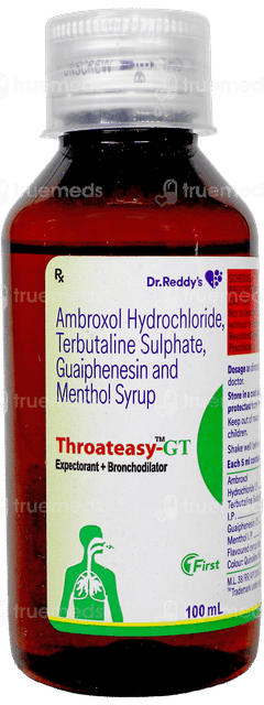 Throateasy Gt Syrup 100Ml Throateasy Gt Syrup 100Ml